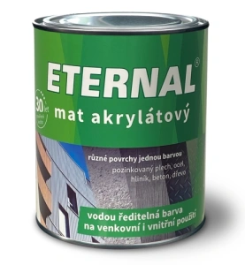 Austis Eternal mat akrylátový 02 světle šedý 0.7 kg