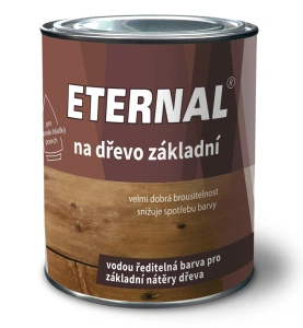 Austis Eternal na dřevo základní 0,7 kg bílá