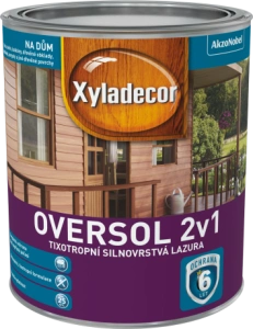Xyladecor Oversol 2v1 bílý 0.75 l