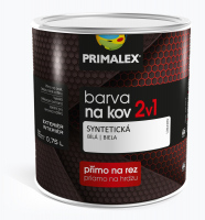 Primalex 2v1 na kov 0,75l tmavě šedá