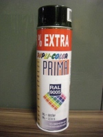 Dupli-Color Prima  RAL 9005 černá lesk 500 ml