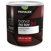 Primalex 2v1 na kov BÍLÁ 0,25 l