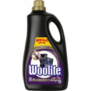 Woolite Darks Denim Black prací gel, 60 praní, 3,6 l
