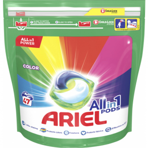 Ariel Color All in 1 kapsle na praní, 47 praní