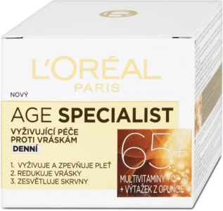 L'ORÉAL PARiS  Age Specialist denní krém proti vráskám 65+, 50 ml