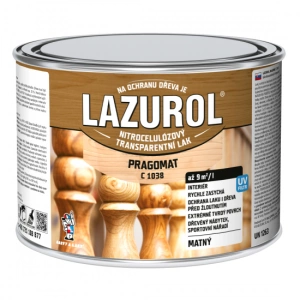 LAZUROL PRAGOMAT C1038 - 0,375 L - bezbarvý matný