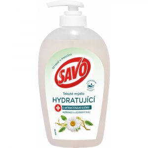 Savo Heřmánek & Jojobový olej antibakteriální tekuté mýdlo, 250 ml