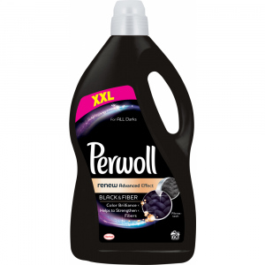 Perwoll Black & Fiber prací gel na černé, 60 praní, 3,6 l