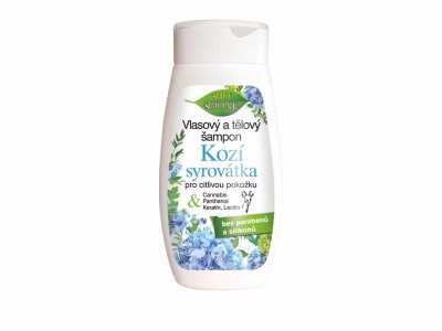 Vlasový šampon Kozí Syrovátka 260ml Bione Cosmetics