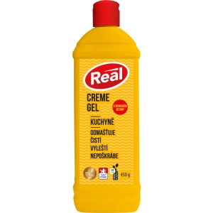 Real Creme gel  odmašťovač kuchyně, 450 g