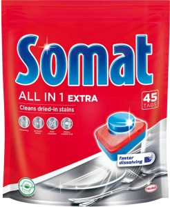 Somat Tablety do myčky All in 1 Extra 45 ks