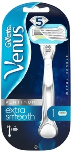 Gillette Venus Platinum Extra Smooth Dámský holicí strojek + 1 hlavice