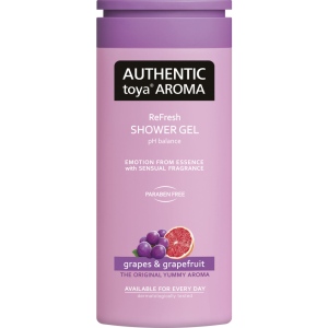 Authentic Toya Aroma sprchový gel hroznové víno a grep, 400 ml