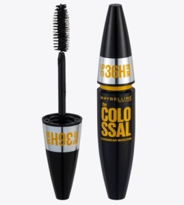 Maybelline The Colossal 01 Black řasenka 10 ml