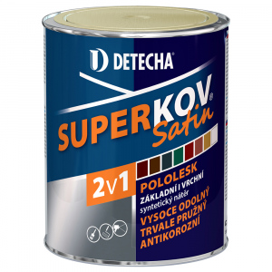 Detecha Superkov Satin 2v1 RAL 7016 ANTRACIT  pololesk 0,8 KG