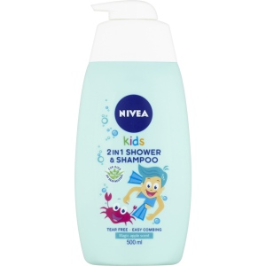 Nivea Kids Boy 2v1 sprchový gel a šampon, 500 ml