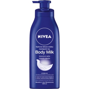 Nivea Body Milk výživné tělové mléko s pumpičkou, 400 ml