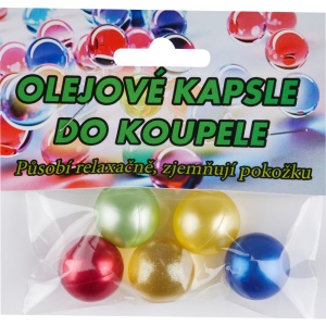 Olejové kapsle do koupele 5 ks