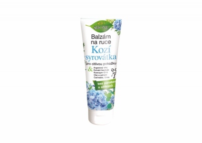 Bione Cosmetics Kozí syrovátka balzám na ruce pro citlivou pokožku 205 ml