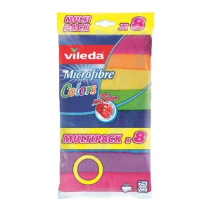 Vileda Colors mikrohadřík na úklid, 8 ks