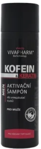 VivaPharm Kofeinový šampon pro muže s keratinem 200 ml