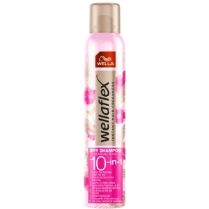 Wellaflex suchý šampon na vlasy Sensual Rose, 180 ml