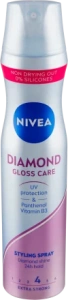 NIVEA  lak na vlasy Diamond Gloss Care, 250 ml