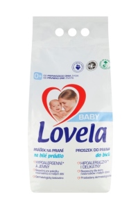 Lovela Baby Hypoalergenní, jemný prací prášek na bílé prádlo, 41 dávek, 4,1 kg