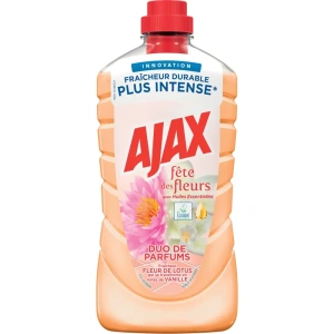 Ajax na podlahy a povrchy Floral Fiesta Water Lily & Vanilla univerzální čistící prostředek, 1 l