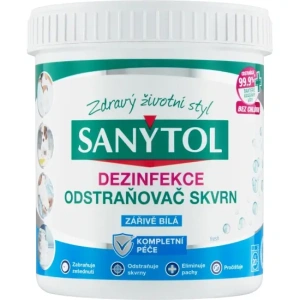 Sanytol dezinfekční odstraňovač skvrn na bílé prádlo, 450 g