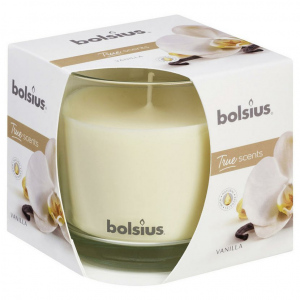 BOLSIUS true scents Svíčka ve skle - velká Vanilla 95x95 mm