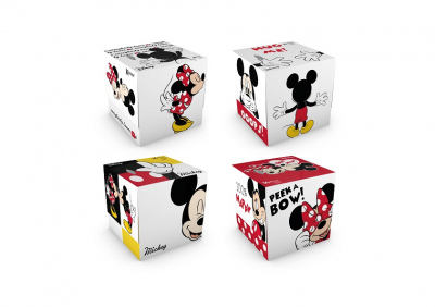 Kapesníky s potiskem Mickey BOX 56 ks, 3 vrstvé