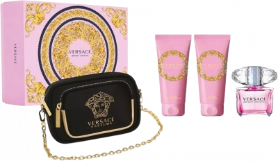 Versace Bright Crystal set 4 ks ,dárková kazeta