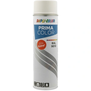 Dupli-Color Prima RAL 9010 bílá  mat 500 ml