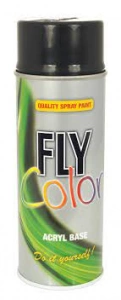 MOTIP FLY COLOR RAL 9005 černá lesklá 400ML