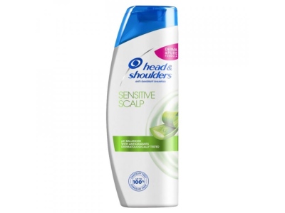 Head & Shoulders Sensitive Scalp šampon proti lupům, 400 ml