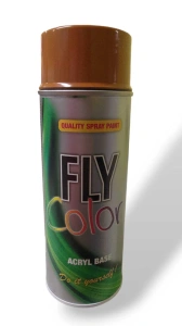 MOTIP FLY COLOR RAL 8023 hnědooranžová 400ML