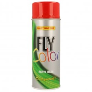 MOTIP FLY COLOR RAL 3020 dopravní červená 400ML