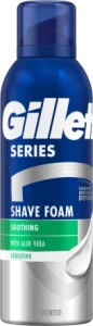 Gillette  Series zklidňující pěna na holení Aloe Vera 200 ml