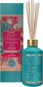 Tesori d´Oriente Ayurveda aroma difuzér s ratanovými tyčinkami, 200 ml