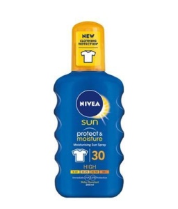 NIVEA Hydratační sprej na opalování OF 30, 200 ml