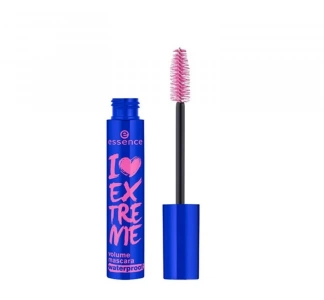 Essence I Love Extreme Volume voděodolná řasenka Black 12 ml