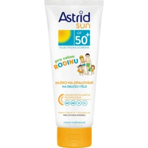 Astrid Sun OF 50 rodinné mléko na opalování, 250 ml