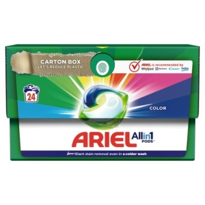 ARIEL All-in-1 Color Kapsle na praní 24 pracích dávek