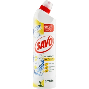 SAVO WC čistič Citrón, 700 ml