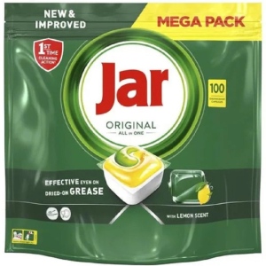 Jar Original All in One Lemon kapsle do myčky nádobí 100 kusů