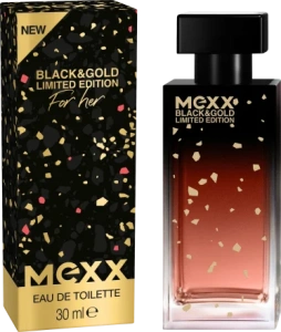 Mexx  Black&Gold Woman toaletní voda pro ženy, 30 ml