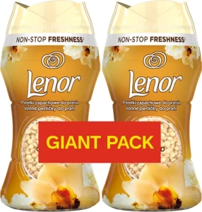 Lenor Gold Orchid vonné perličky do bubnu pračky 2 x 140 g, duopack