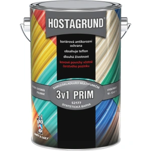 HOSTAGRUND PRIM 3v1 S2177 - 0155 antracit 4 l