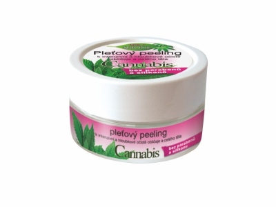 Bio Cannabis pleťový peeling 200 g